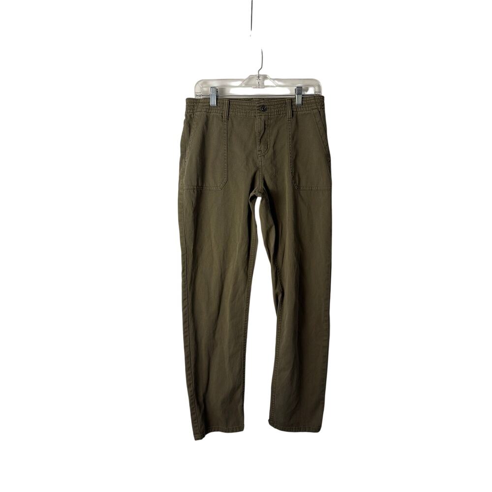 PrAna Women Size 6 Olive Green Hiking Pants Stretch Outdoor Travel